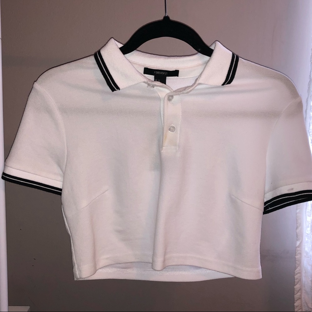 Polo Crop Top